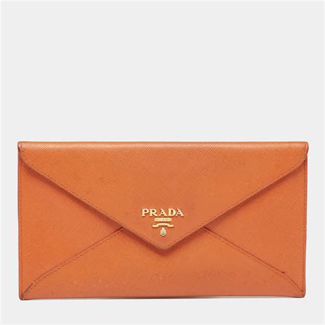 prada leather envelope wallet 26861520|Prada.